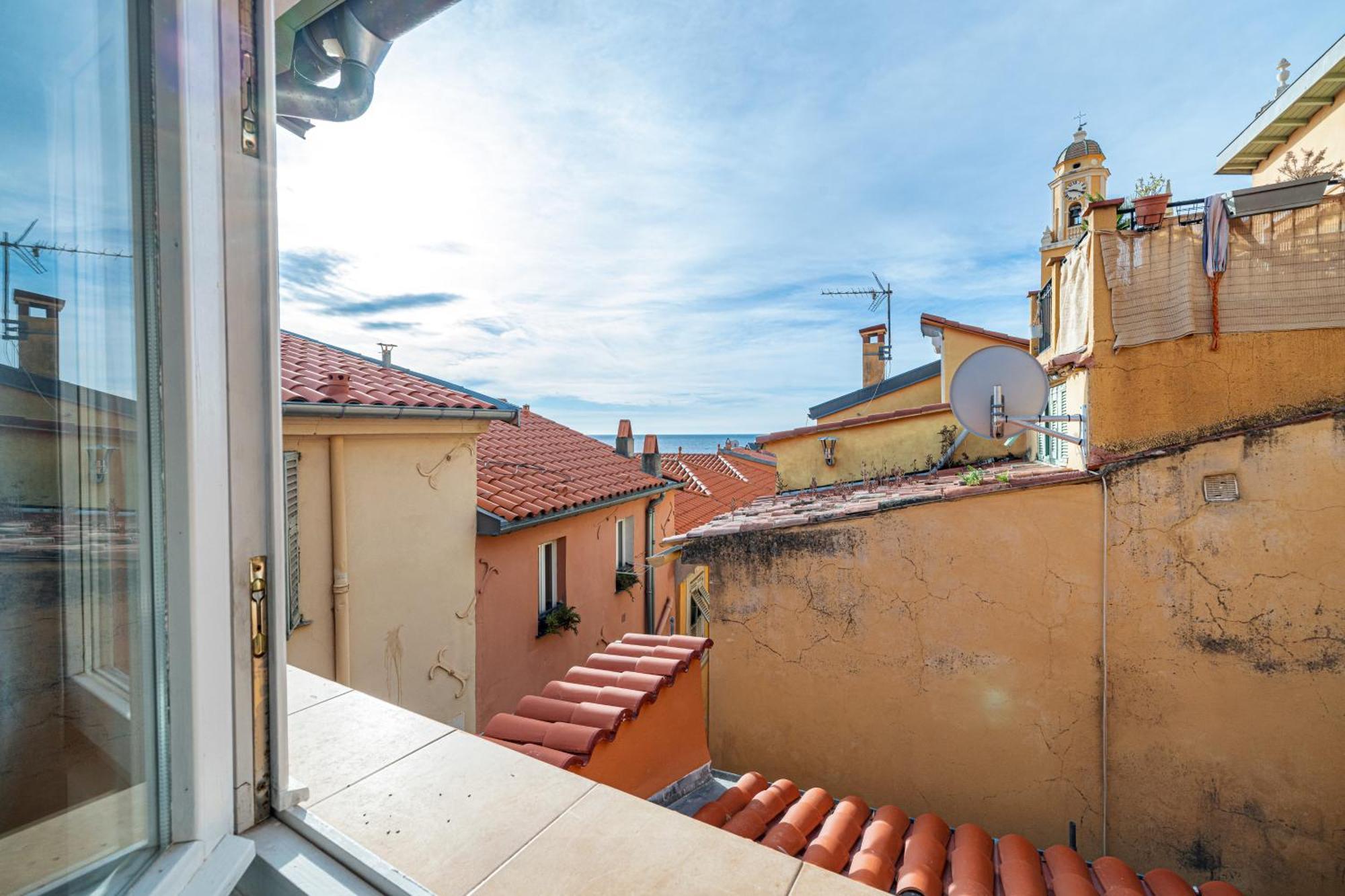 Le Bougainvillier Menton Vieille Ville Eksteriør billede